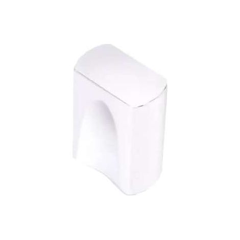 Pomolo Rettangolare Cromo Lucido Mm.12X20 (1/2)