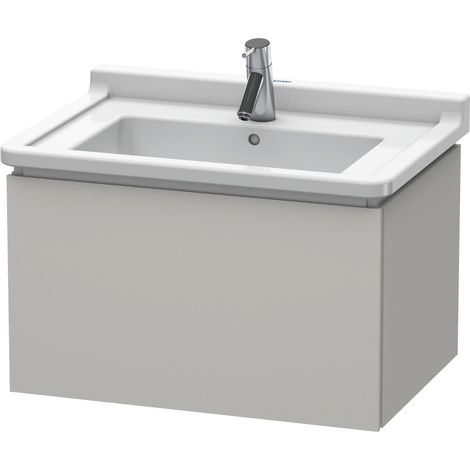 Duravit L-Cube mueble bajo lavabo suspendido, 1 extraíble,