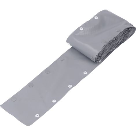 Gaine câble boutons pression gaine fil housse protection ignifuge PVC 100mm 80mm 25mm -15℃ 90℃ robot industriel soudure semi-conducteur 15m (1/5)