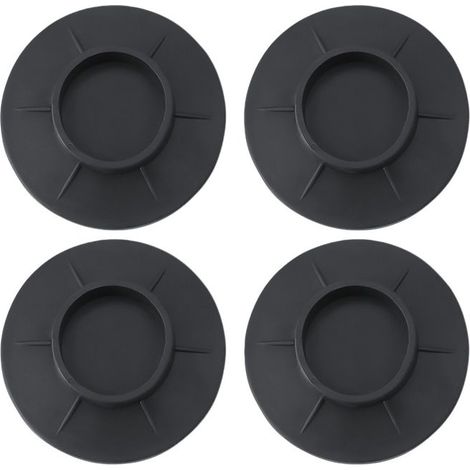 Patins Anti-vibrations - Diamètre 8,5 cm - Pour Lave-linge Sèche-linge Lave-vaisselle - Lot De 4 (1/5)