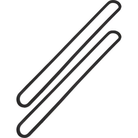 Joint Plaque de Cuisson Elastique en Mousse Noire Haute Performance pour Machine sous Vide Alimentaire, Compact et Portable, Cuisine et Petits Espaces, Lot de 2 Pièces (1/5)