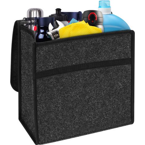 Trintion Car Boot Organiser 302916cm Large Anti-Slip Car Storage Bag with Foldable Design and Secure Fastening (1/5)