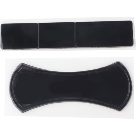 2 Pièces / Lot Support Universel pour Téléphone Voiture en Gel Nano Adhésif Fort Noir