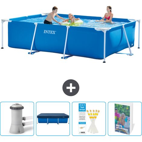 Rechteckiger Frame Pool - 300x200x75 cm - 5-teilig SCB129 (1/4)