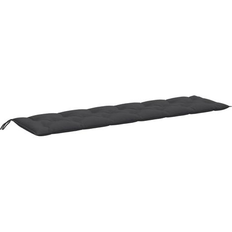 Maison Exclusive - Gartenbank-Auflage Melange Anthrazit 200x50x7