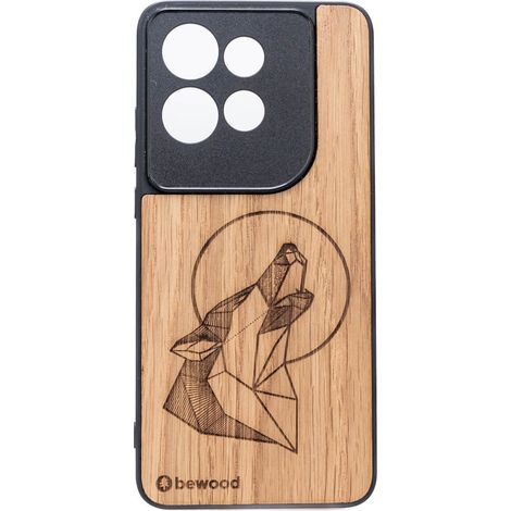 Bewood Holzhülle für Motorola Edge 50 Neo WOLF OAK (1/2)