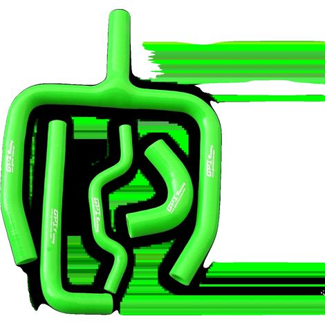 Durite de radiateur en silicone, refroidissement amélioré, construction durable, vert (1/2)