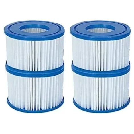 Cartouches filtrantes de type VI pour spas Lay-Z-Spa, Coleman, SaluSpa et Intex (lot de 2) - Filtration haute performance réutilisable-AquaForge (1/5)