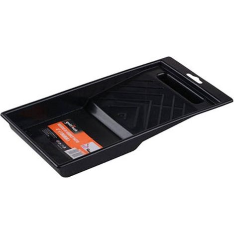 TrAdE Shop Traesio - Vassoio Per Rullo Pittura Dipingere Vaschetta Per Vernice Pitturare Nera 90313 - (1/2)