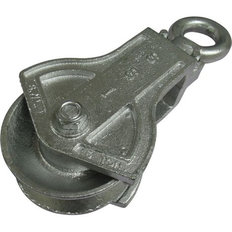 Galvanised Try Net Block 5 Ton (6" 5T Trawl Tri-Net Commercial Fishing Equipment) (1/5)