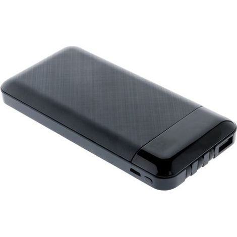 Caricatore Powerbank compatto da 10000 mAh nero - Zenitech