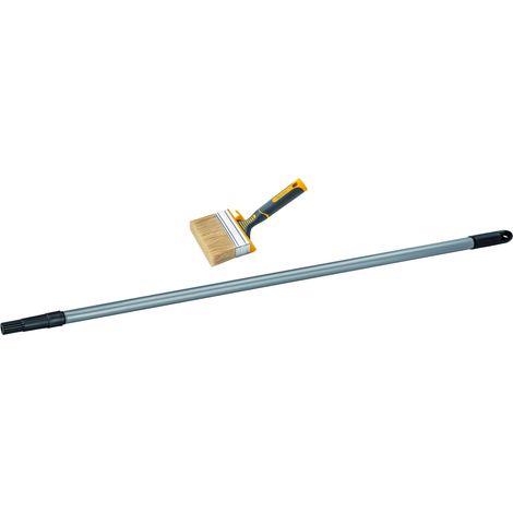 Bondex Flächenstreicher Synthetikborsten 100 x 120 mm mit Telestab