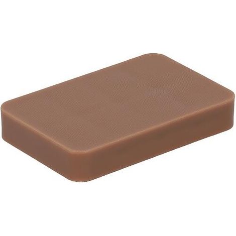 Cales entretoises SILISTO®, Quicky's 40X60x10mm , Couleur : marron Cond. : 500 (1/2)