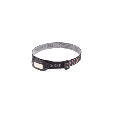 Linterna frontal con sensor de 360°, LED COB, 3W - 150 lúmenes, batería de iones de litio de 3,7V / 500mAh. TECHMAN