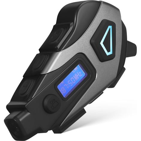 1200mah Écouteurs pour Casque Moto De Bruit Batterie Heures Connexion Wi-FI avec Microphone Accessoire pour Motards (1/5)