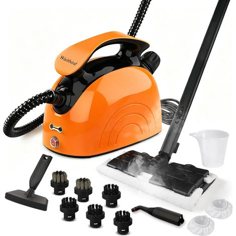 Nettoyeur vapeur multifonction adapté pour nettoyer les sols, la graisse de cuisine, les fenêtres, etc. (1/5)
