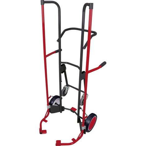 VarioFit Reifenkarre mit 2 Stützrädern RAL 7016 (1/3)