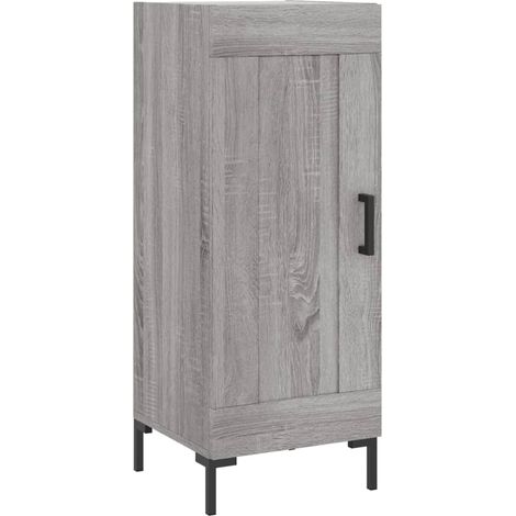 Maison Exclusive - Aparador madera de ingeniería gris Sonoma 34,5