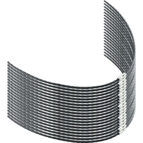 Compatible with Bosch model F016800431, 20 replacement lawnmower trimming lines (37 cm x 3.5 mm) (1/4)