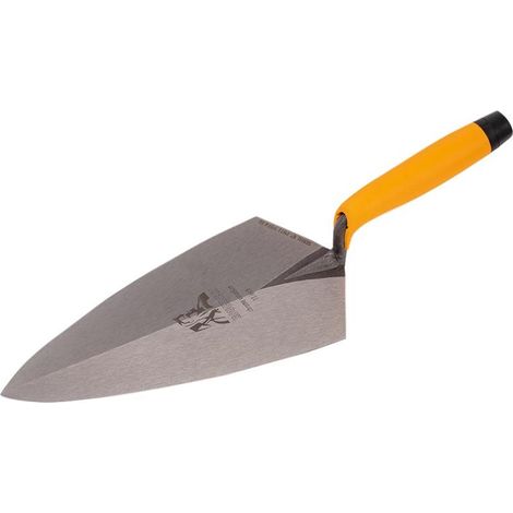 Roughneck Philadelphia Pattern Brick Trowel – 280mm (11-inch) Heavy-Duty Masonry Trowel for Bricklaying and Masonry Work (1/5)