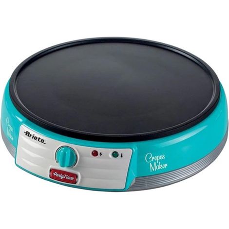Ariete 0202 crepera 1 crep(s) 1000 W Azul, Plata, Blanco (1/4)