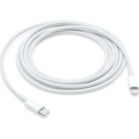 Cavo Apple da USB-C maschio a Lightning maschio, 2 m, bianco (1/4)