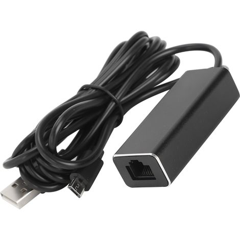 Adaptateur Ethernet USB vers RJ45 10/100Mbps pour TV Stick et Box Internet (1/5)