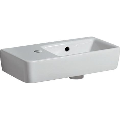 Lavabo RENOVA COMPACT 500x250mm Abl L HL gauche blanc KT