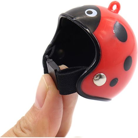 1 casque pour volaille, réglable avec élastique, protection tête poulet canard oiseau, design coloré, dimensions compactes (1/5)