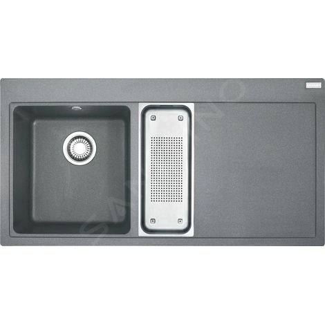 Franke Mythos - Évier en fragranit MTG 651-100/2, 1000x515 mm, pierre gris 114.0150.022 (1/5)