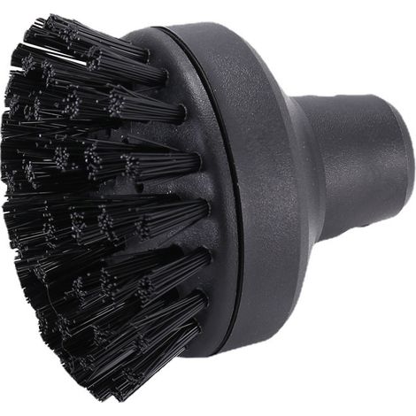 Cepillo de limpieza redondo grande para Karcher SC1 SC2 SC3 SC4, adaptador de accesorios para limpiador a vapor, cepillo de limpieza para el hogar