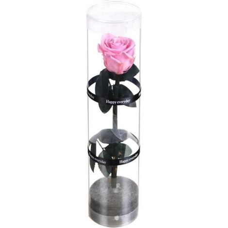 Fleur artificielle - - Rose éternelle - Rose fraîche naturelle - Décoration - Cadeau d'amour (1/4)