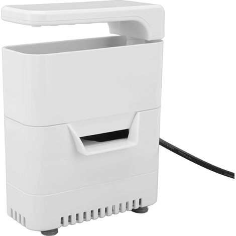 Filtre pour aquarium à tortues, faible niveau d'eau, multifonctionnel, forte aspiration 3 en 1, petit filtre pour aquarium de 15 W (1/5)