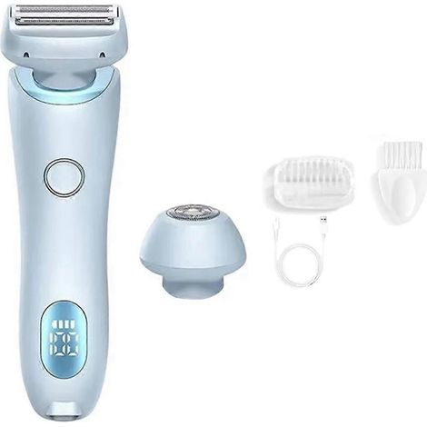2-in-1 Elektrorasierer für Frauen: Bikinitrimmer, Gesichtsrasierer (1/5)
