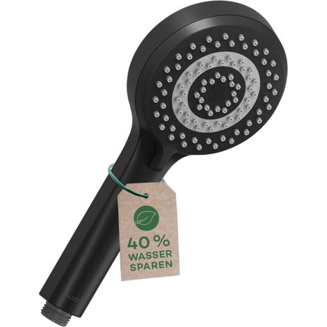 Kludi Dive - Handbrause, 3 Strahlarten, schwarz matt 6883039-00 (1/5)