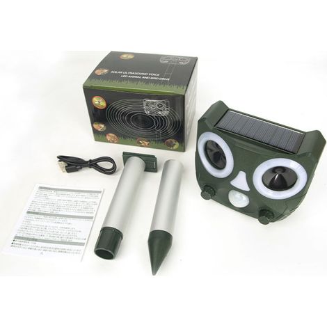 Répulsif pour animaux à énergie solaire, répulsif pour chats (1/5)