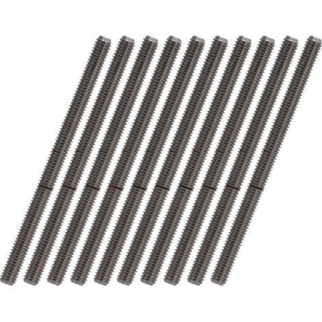 Verschleißfeste Gewindestange aus Edelstahl M4 A2, langlebige Stange mit hoher Härte, Bolzen 4808-0004-0060, Serie 4808, 60 mm Schaftlänge (1/5)