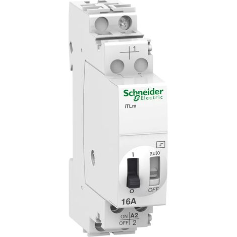 ITL 16A 230VAC 1P Fernbedienungs- und DIN-Schienenmontagerelais 84x18x60 mm (1/2)