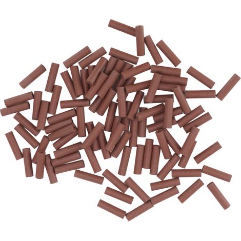 100 pièces Roues de Polissage Dentaire en Silicone, Kit de Meulage pour Prothèses Dentaires, Accessoires pour Fraises Dentaires Professionnelles (1/5)
