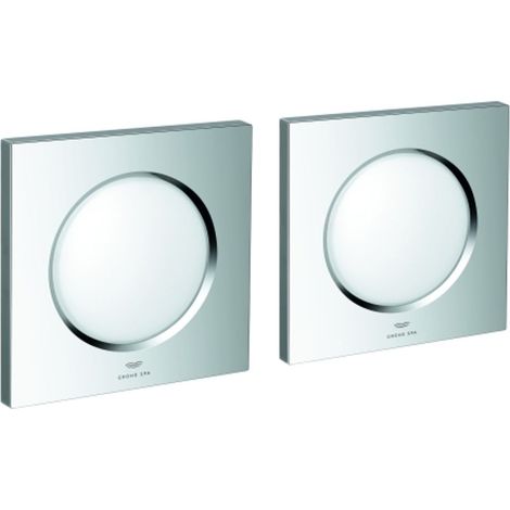 GROHE Moduli luce Rainshower F-Series 36472 127 x 127mm per modulo cromo, 36472000