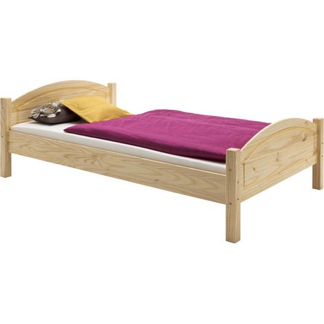Lit en pin FLIMS, 90 x 200 cm, vernis naturel (1/2)