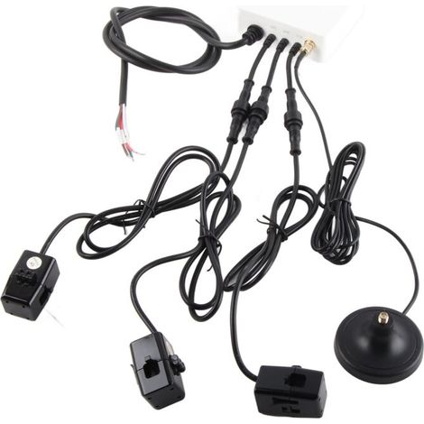 Compteur de puissance intelligent WiFi, moniteur d'énergie triphasé 100-240V avec 3 capteurs 80A pour la maison (1/5)
