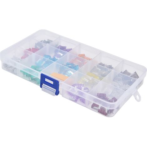 Kit de 140 fusibles à lames automobiles avec feuille d'aluminium, remplacement auto 530A M S (1/5)