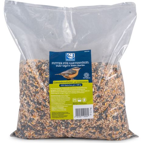 Wildvogelfutter mit Insekten 2,5 kg Beutel (1/2)