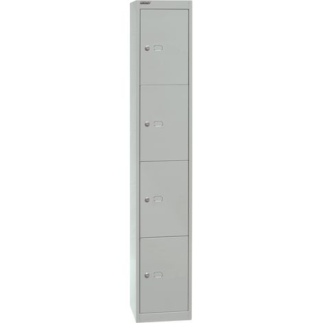 BISLEY Garderobenschrank Office     Lichtgrau