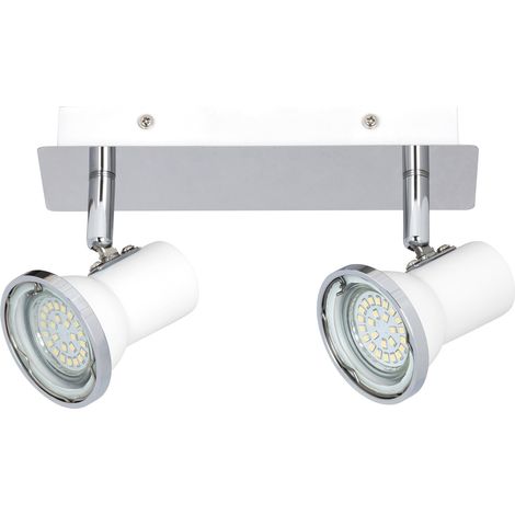 Faretto soffitto bianco 2xGU10 IP44 Rabalux Steve 5498 (1/4)