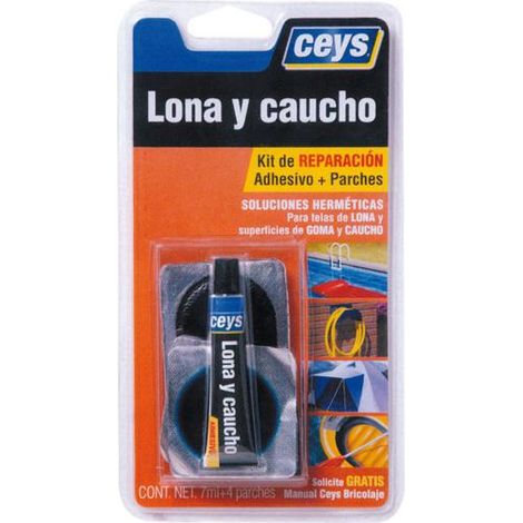 Adhesivo reparador lona y caucho -