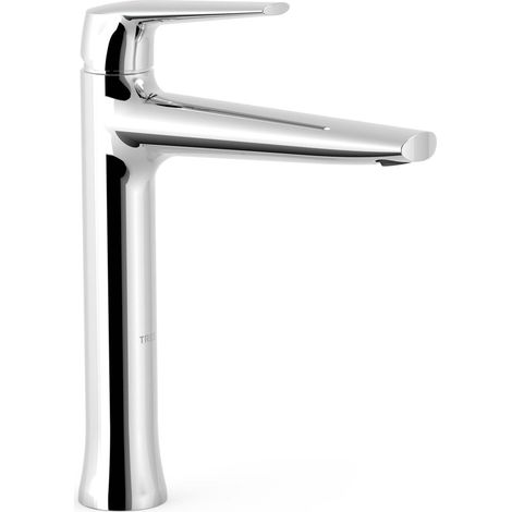 TRES 28120301 FUJI Grifo Monomando Lavabo Caño Alto Color Cromo - ref: 28120301 (1/2)