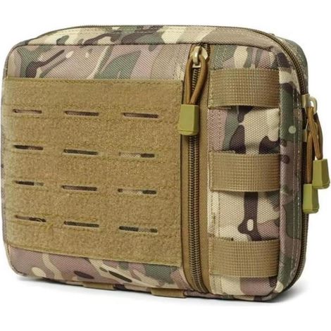 Taktische Molle Hüfttasche für Erste Hilfe, Camping, Jagd, wasserabweisend