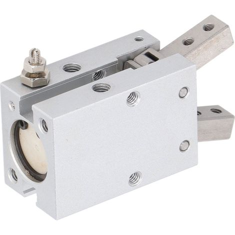 Pneumatische Spannvorrichtungen mit winkelbetätigtem Aluminiumzylinder für Druckluftklemmung, einfach- oder doppeltwirkend (1/5)